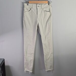 Express Jeans Women's Size 0 Grey Skinny High Rise Hyper Stretch Pants